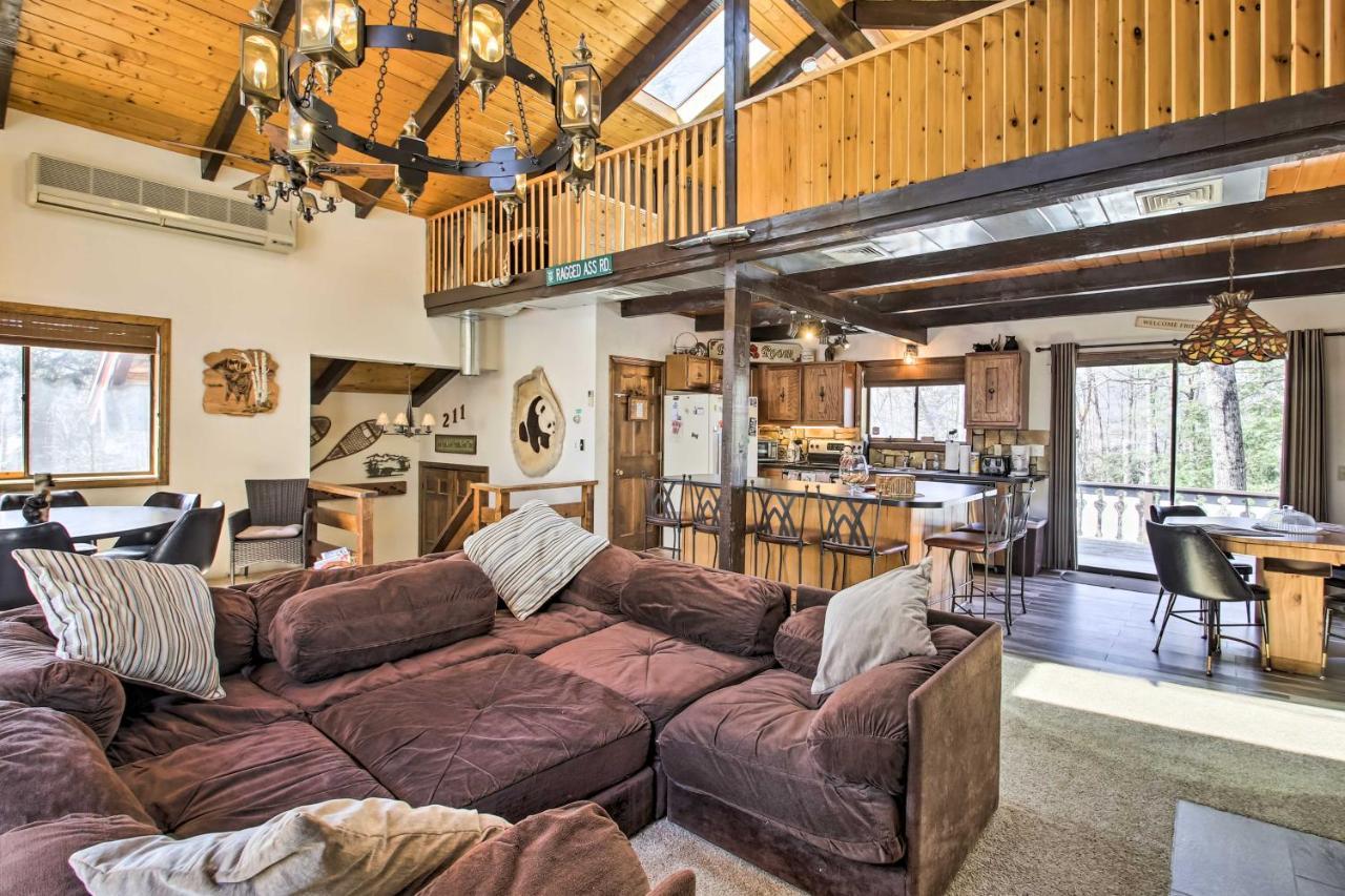 Swiss-Style Chalet With Fireplace - Near Story Land! Bartlett Exterior photo
