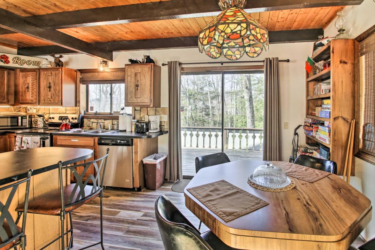 Swiss-Style Chalet With Fireplace - Near Story Land! Bartlett Exterior photo
